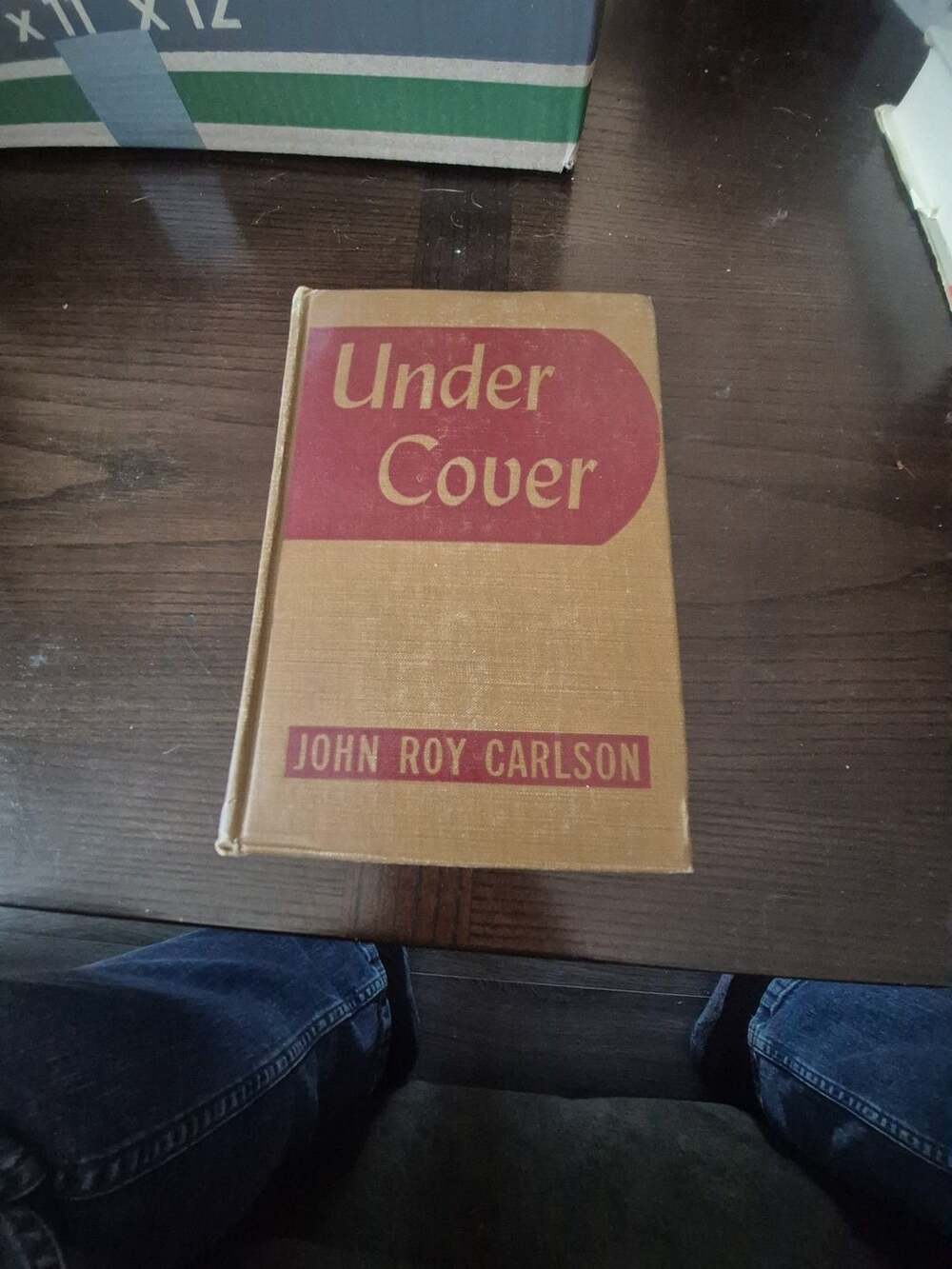 E. P. Dutton Under Cover Book By John Roy Carlson 1943 Hardcover